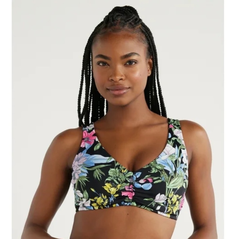 NWT| Floral Swim Bra